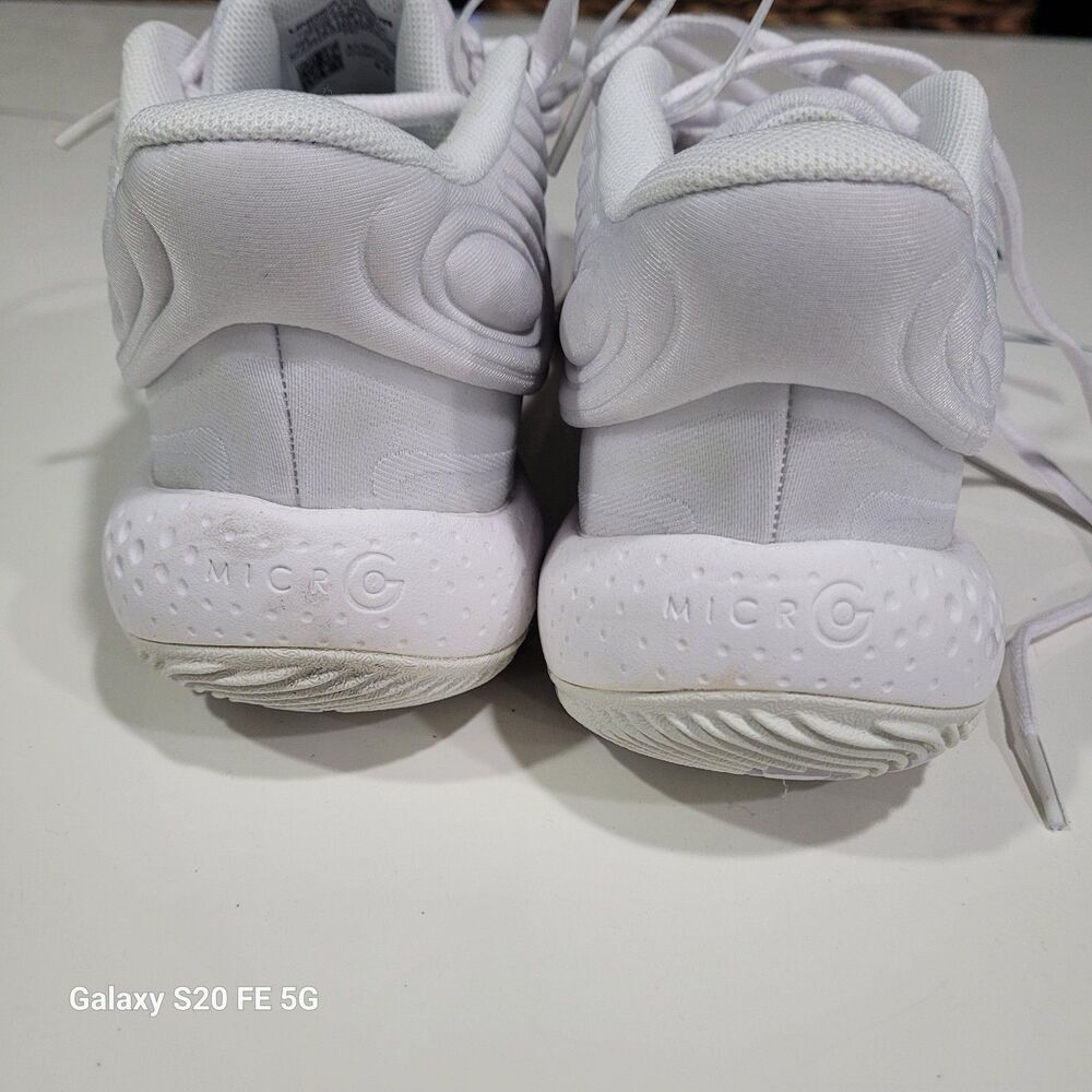 NEW Under Armour UA Unisex Basketball Shoes Micro G Sneakers WHITE M7.5 W9 SB8 - Picture 10 of 11